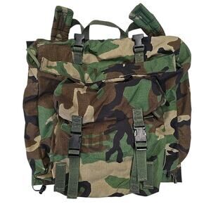 US Military ARMY Combat Patrol Pack Backpack Woodland Camo 8465-01-287-8128